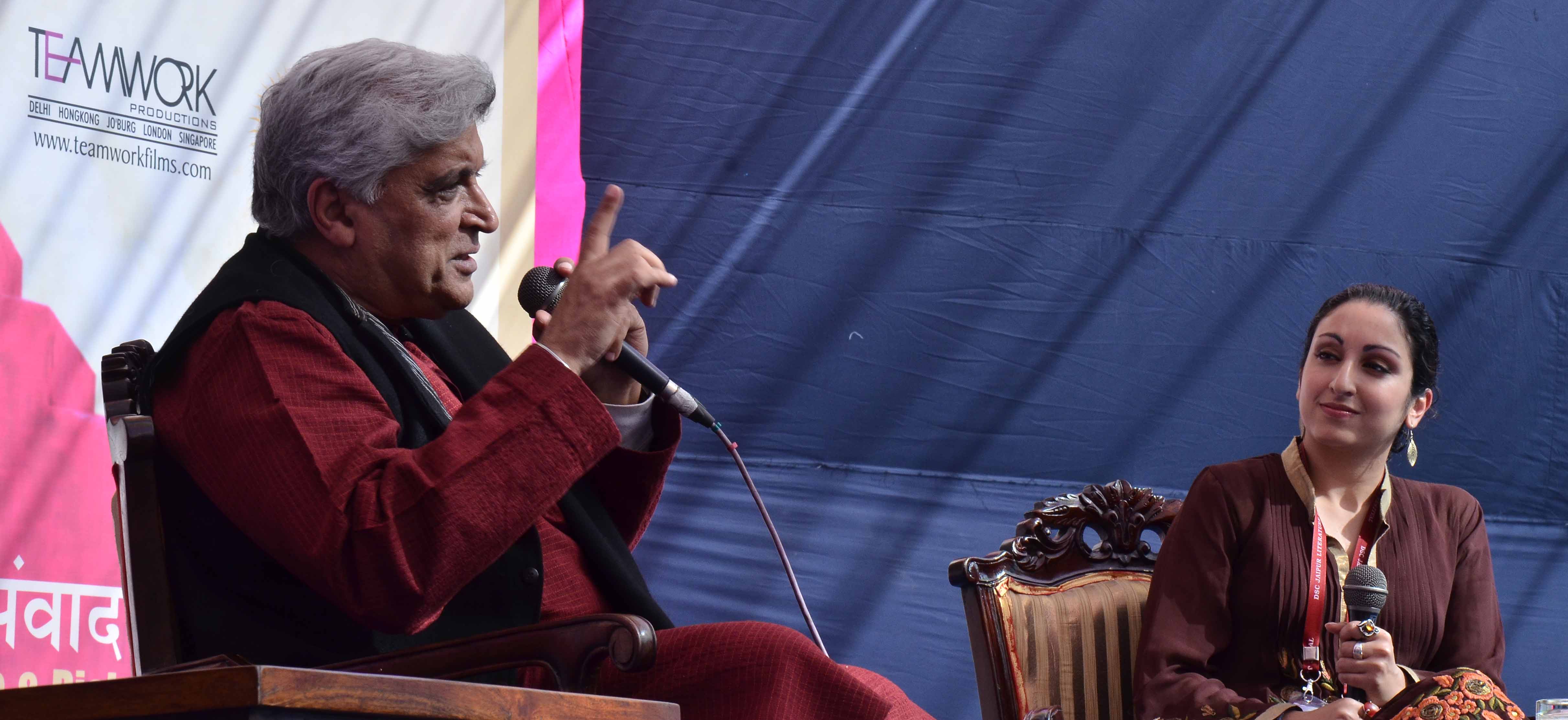 Javed Akhtar @ Jaipur Literature Festival (2)