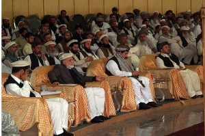 An all-male jirga system